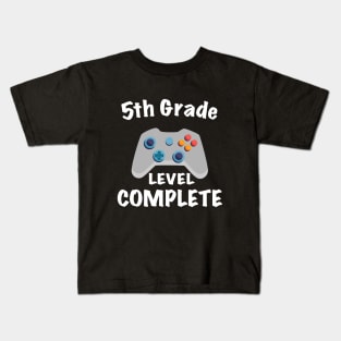 5th Grade Level Complete Graduation 2020 Kids T-Shirt